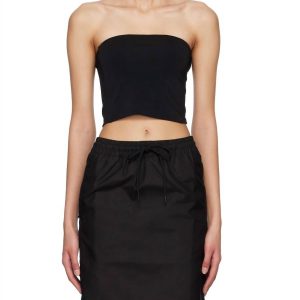 Amina Top – Schwarz