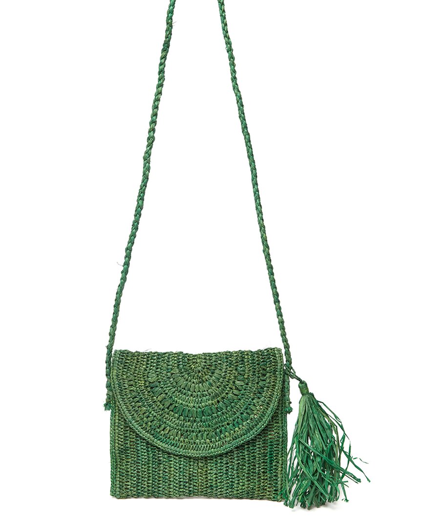 Mar Y Sol Naomi Schultertasche aus Raffia – 7285648523324