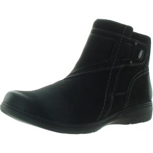 Carleigh Style Nubuk-Stiefeletten mit runder Zehenpartie