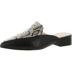 Piper Damen-Leder-Mules zum Hineinschlüpfen