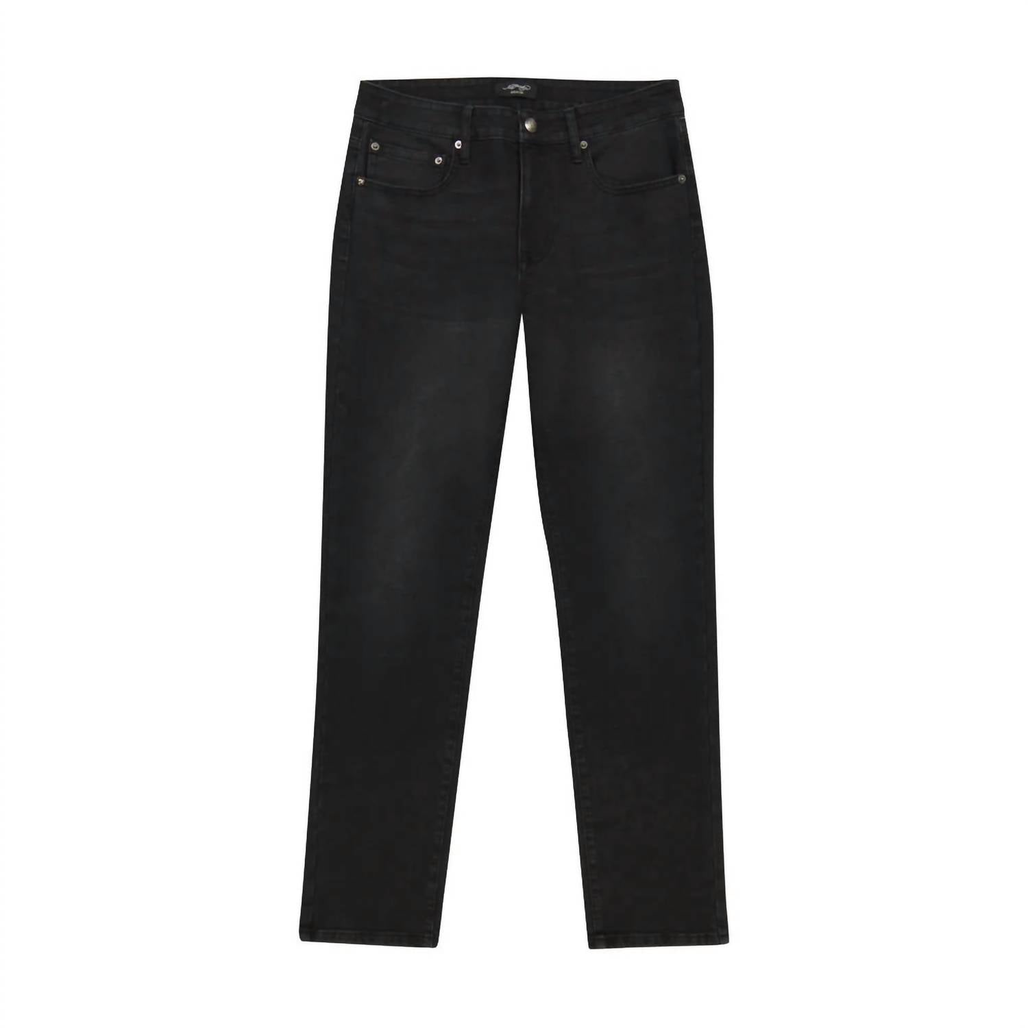 Crawling Tiger schmal geschnittene Herrenjeans mit zulaufendem Bein – Schwarz – 7733698854972