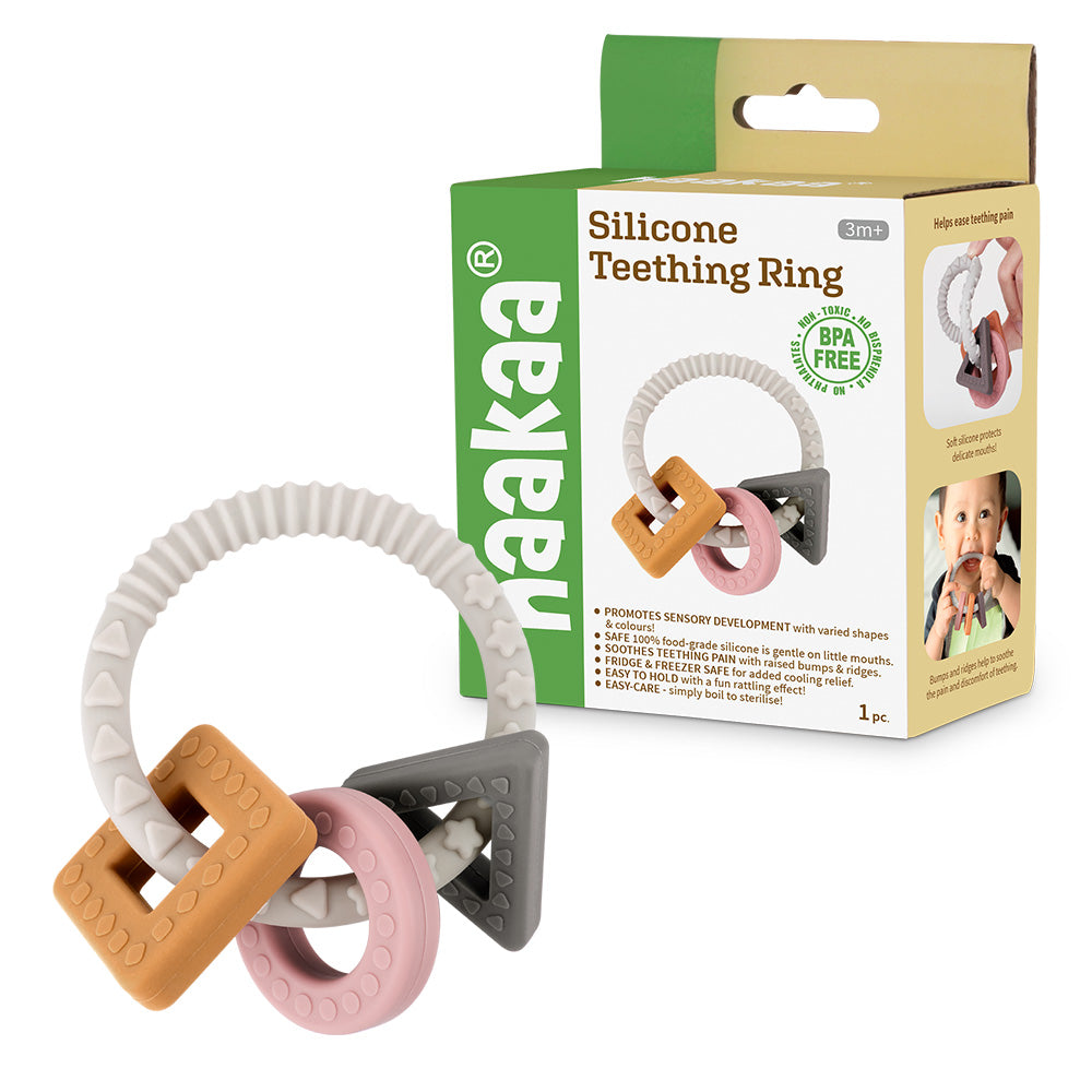 Haakaa Silikon-Beißring, 1 Stück