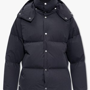 Bottega Veneta neuer Herren-Puffermantel in Schwarz