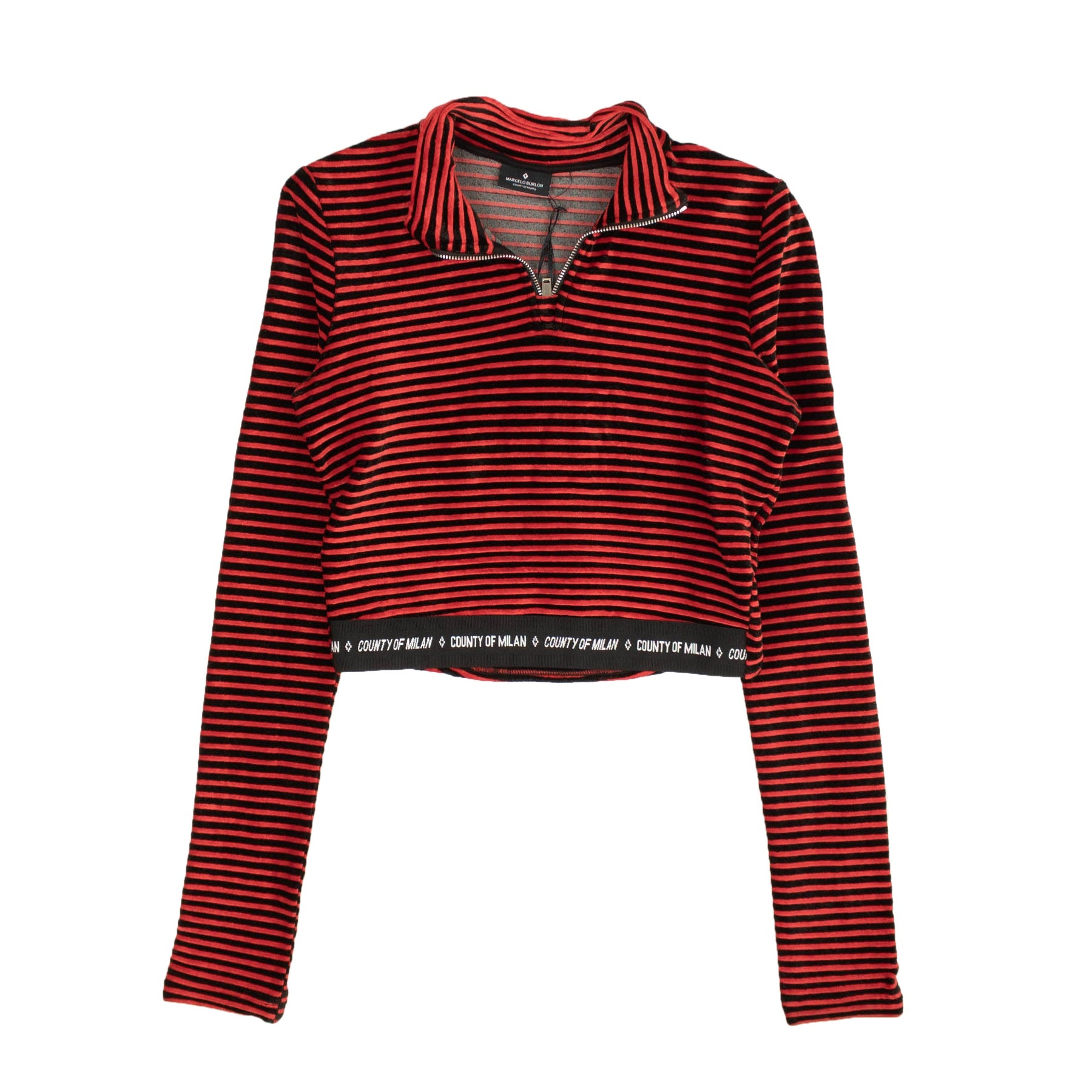 Marcelo Burlon Samttop in Rot