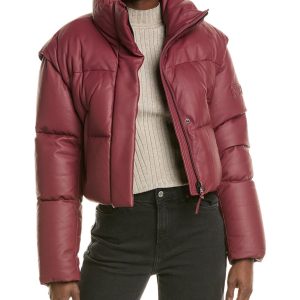 Mackage Bailey Jacke – Leder, Daunen