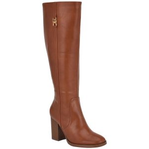 Ursy kniehohe Stiefel – mit Reißverschluss