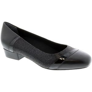 Tango Leder-Absatzschuhe zum Hineinschlüpfen mit Blockabsatz