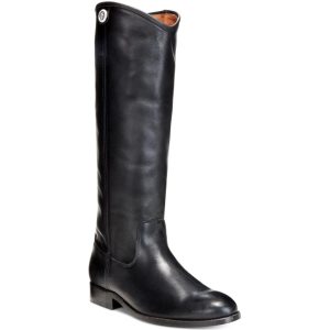Melissa Button 2 kniehohe Leder-Reitstiefel