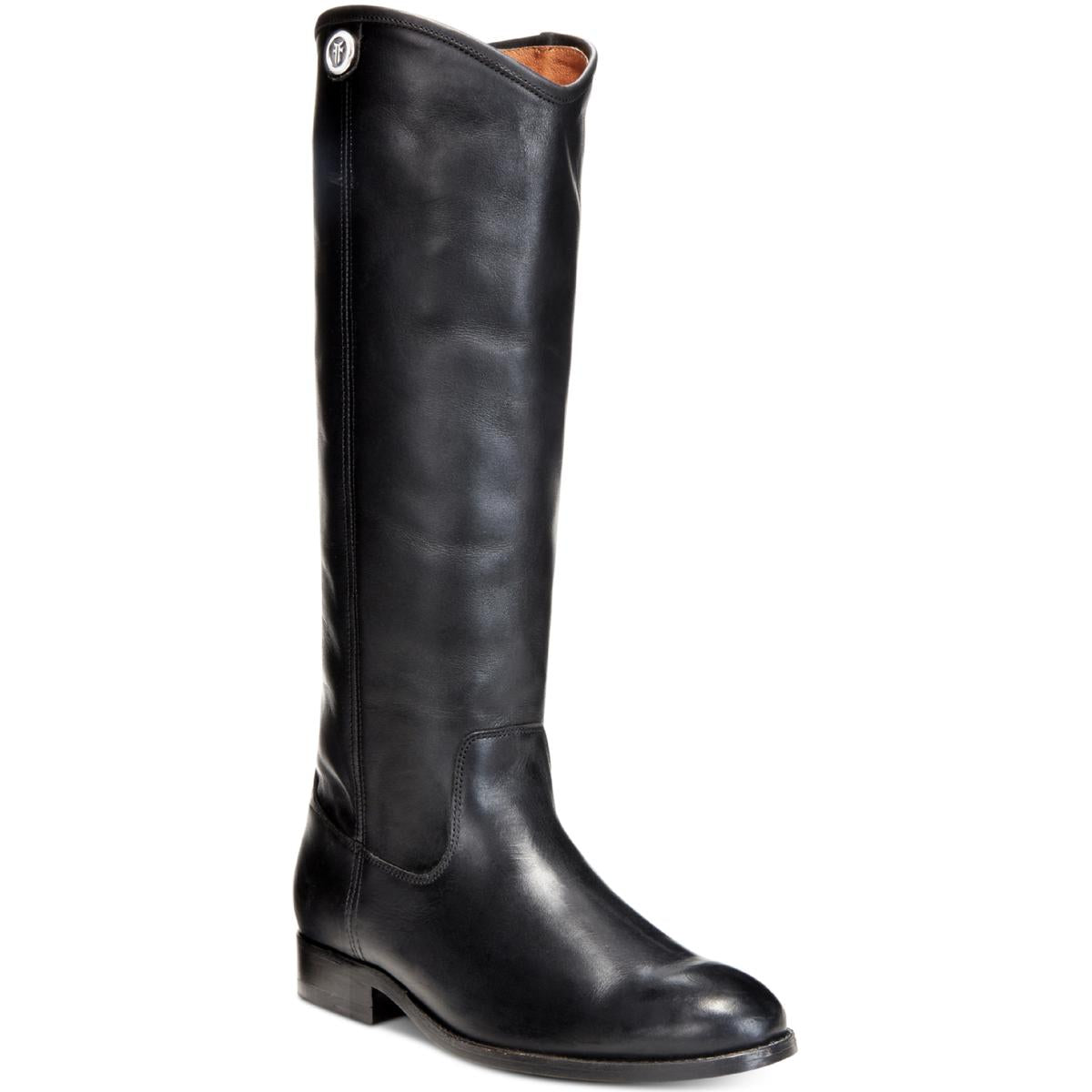 Melissa Button 2 kniehohe Leder-Reitstiefel