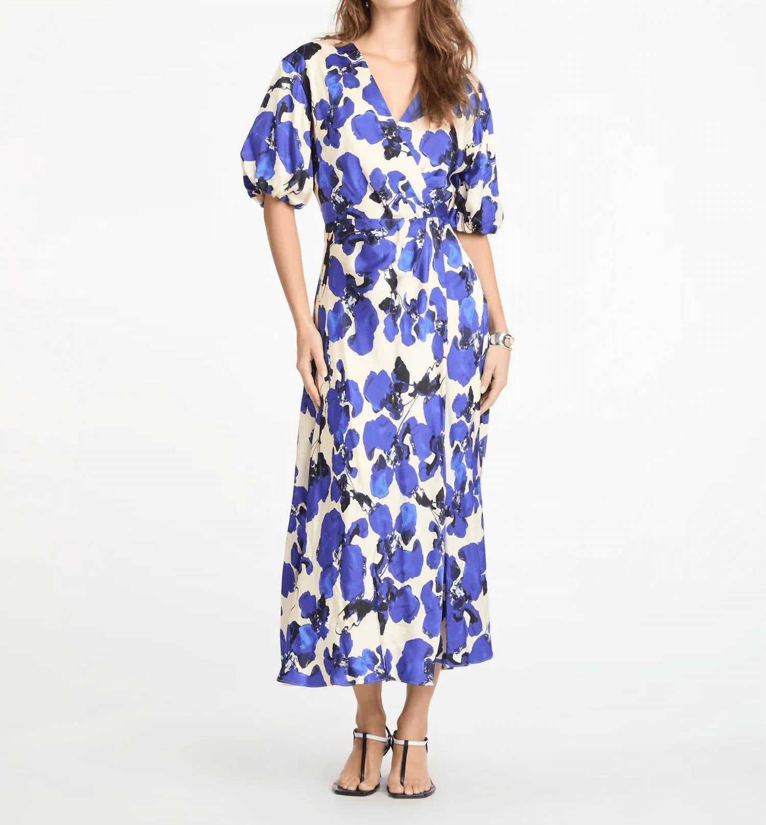 Meadow Kleid – mehrfarbig, Creme