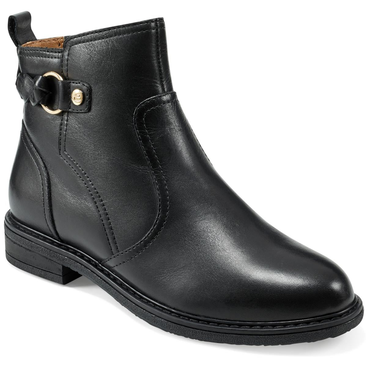 Jules Stiefeletten – mandelförmige Zehenpartie, Leder