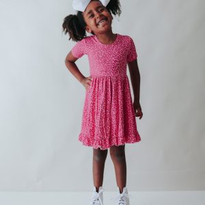 LOVE LEOPARD Dream-Kleid mit Rüschen