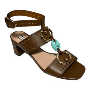 Bally Otta 6225837 Ring- Sandalen – verziert, perforiert, Leder, Damen