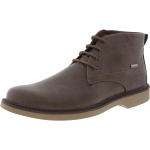 Morken Chukka-Stiefel – Kunstleder, mit Schnürung