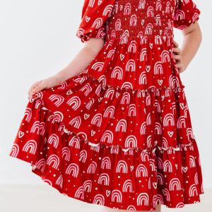 Cloud 9 Kleid – gesmokt, Rüschen