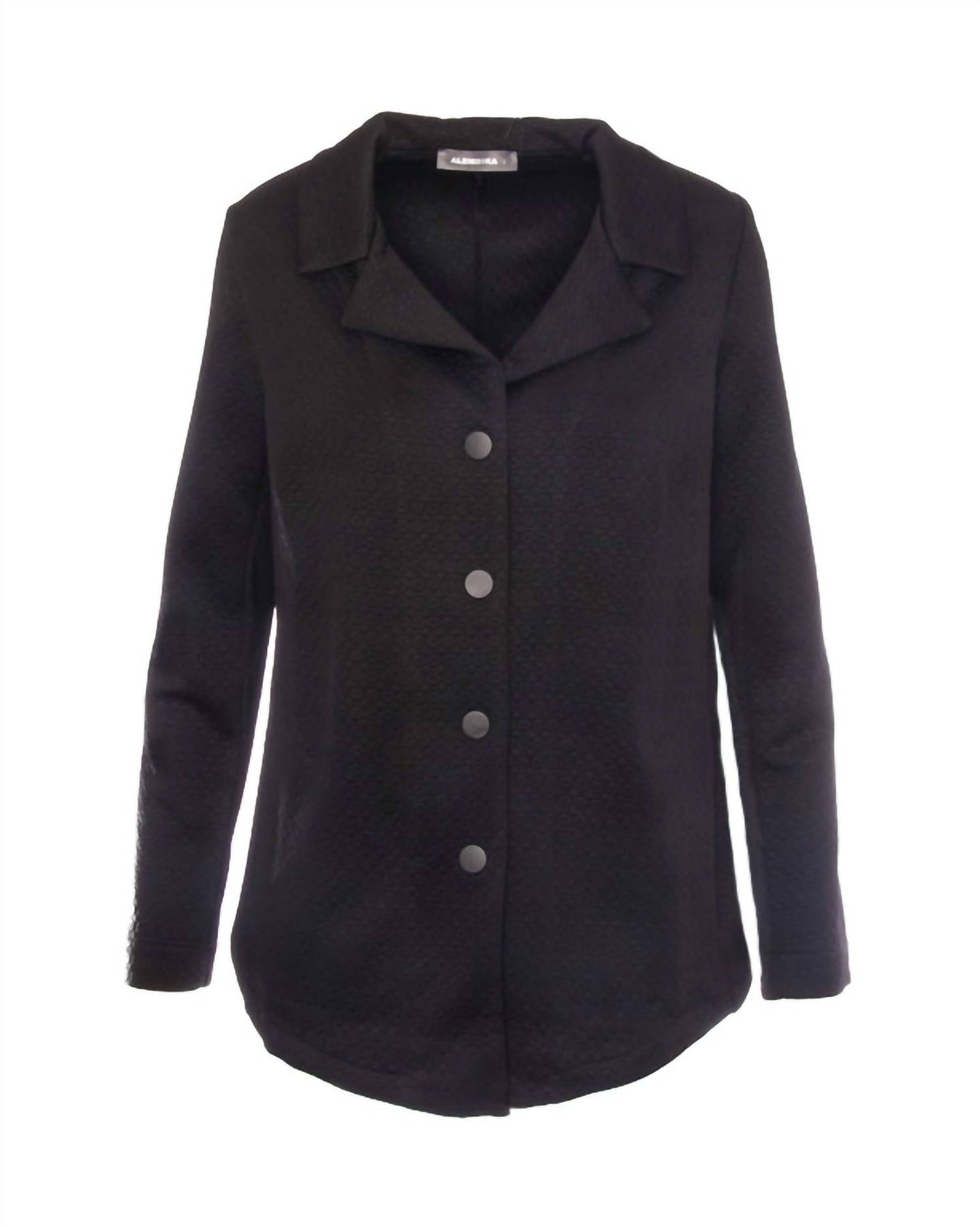 Jacke – Knopfleiste, Schwarz