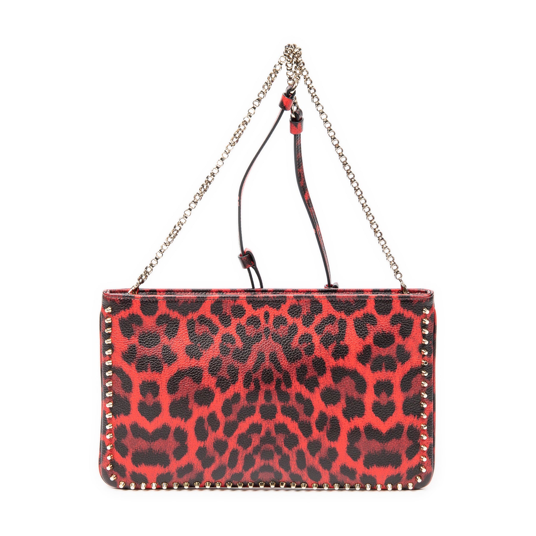 Loubiposh Umhängetasche – Spikes, Kette