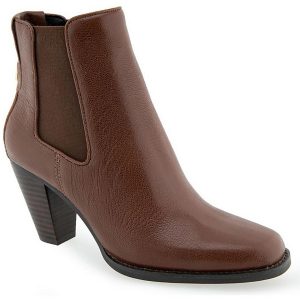 Lido halbhohe Lederstiefel mit Absatz