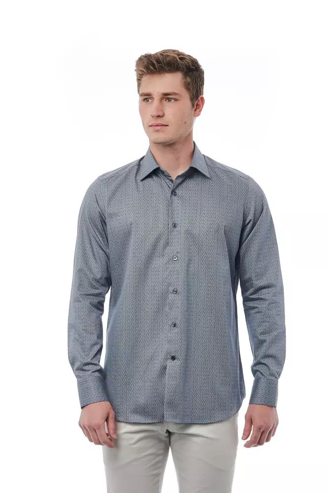 Bagutta Herren-Baumwollhemd – 7278760919100