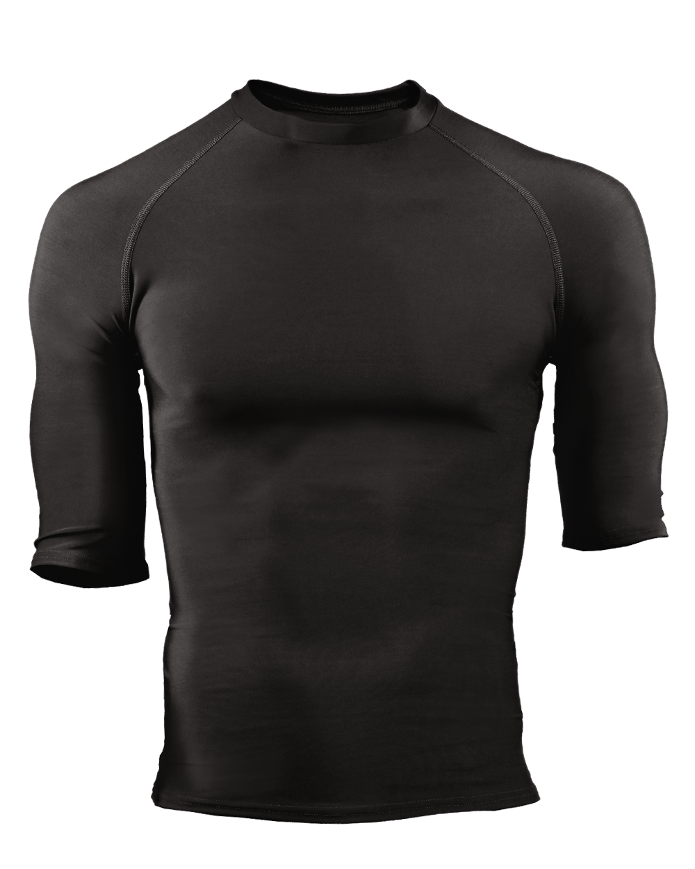 Badger 4627 Rundhals-Shirt – Kompression, 1/2-Ärmel, Herren