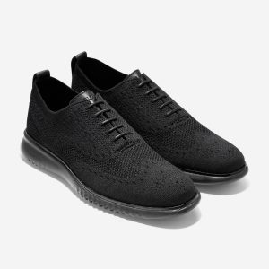 Cole Haan 2.ZEROGRAND Herren-Oxfordschuhe mit Flügelkappen – 7748652957756