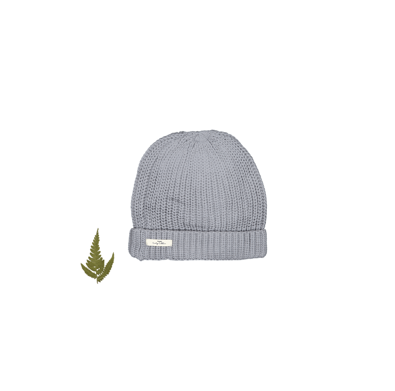 The Chunky Knit Hat in Slate