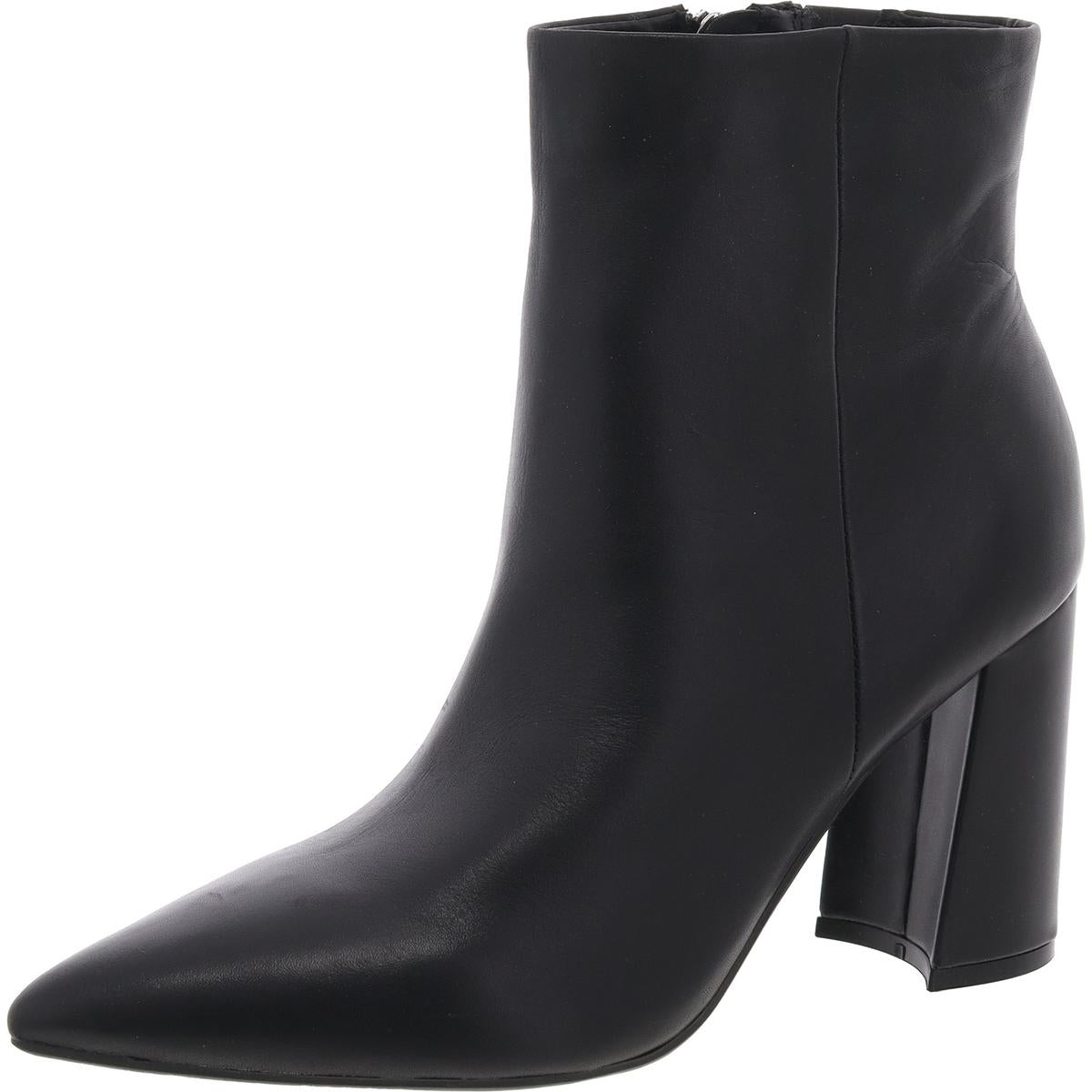 Gaylen Stiefeletten – Kunstleder, Blockabsatz