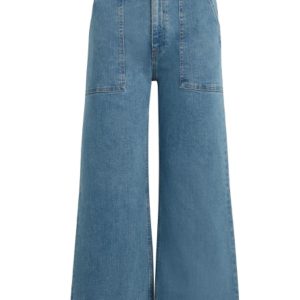Jodi 7732511572028 Jeans – hoher Bund, weite Beine, Blau