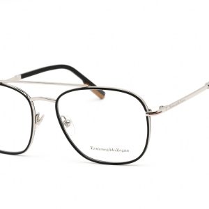 Ermenegildo Zegna EZ5183 016 Brille in rechteckiger Form – 56 mm