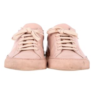 Common Projects Original Achilles niedrige Leder-Sneaker – Rosa