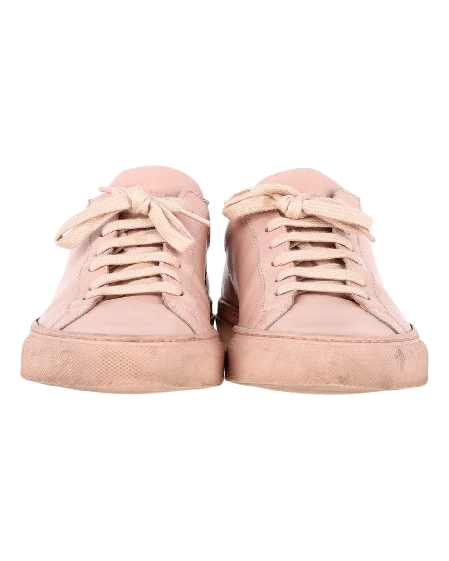 Common Projects Original Achilles niedrige Leder-Sneaker – Rosa