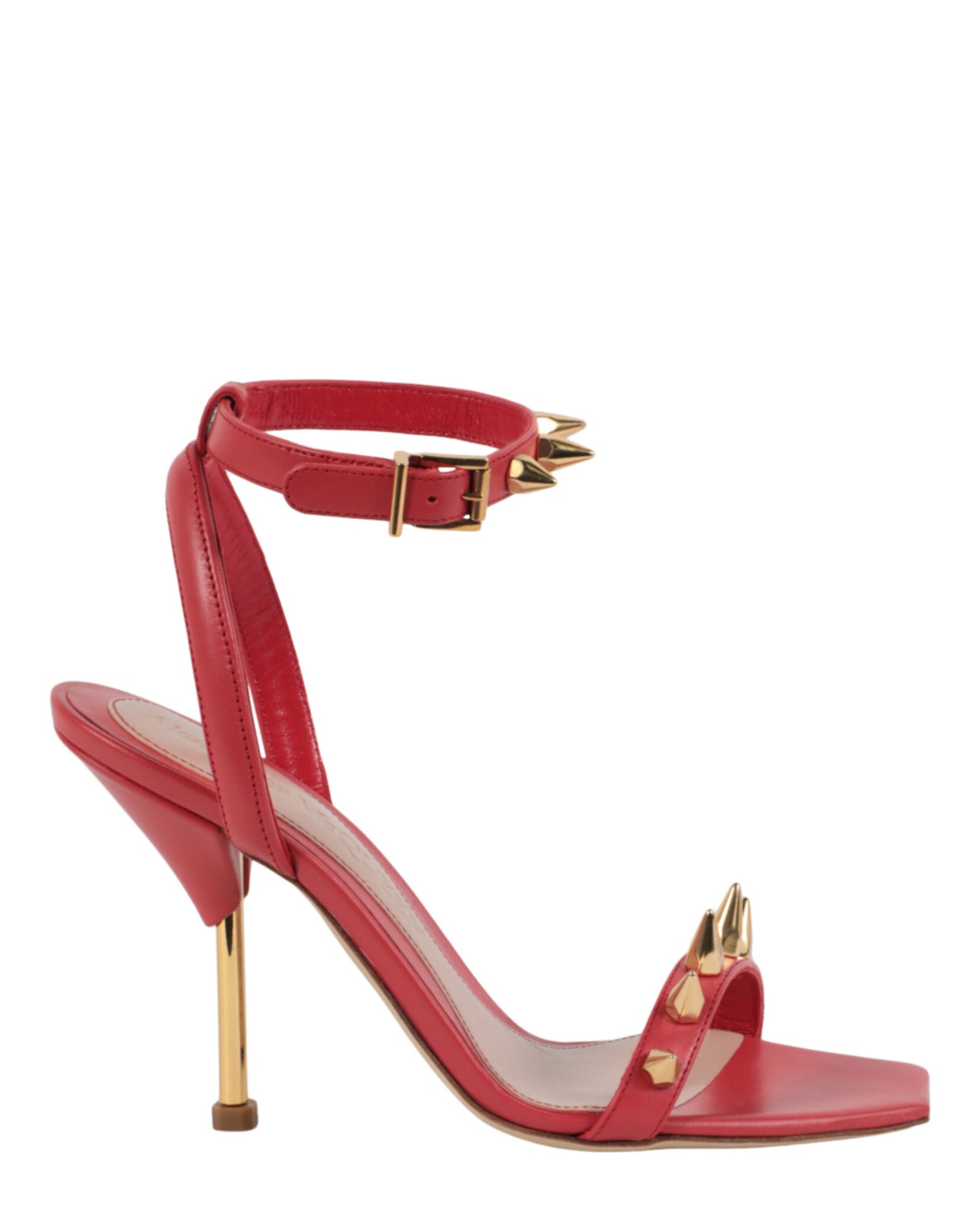 Punk Sandalen mit Nieten und Knöchelriemen