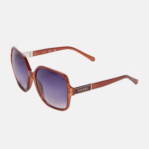 Rounded Sonnenbrille – Oversize, Kunststoff, eckige Form
