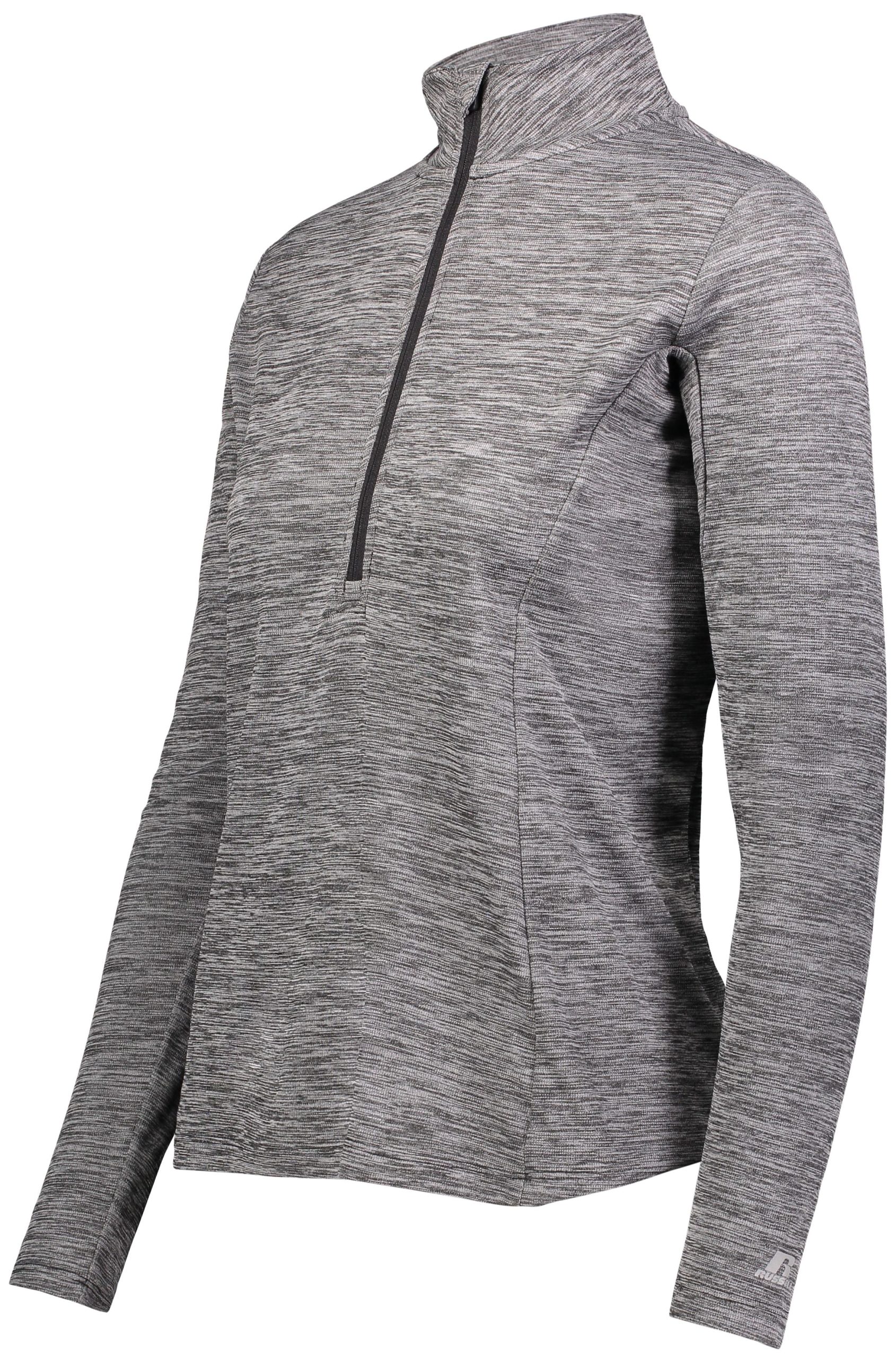 Russell Dri-Power leichter Damen-Pullover mit 1/4-Reißverschluss