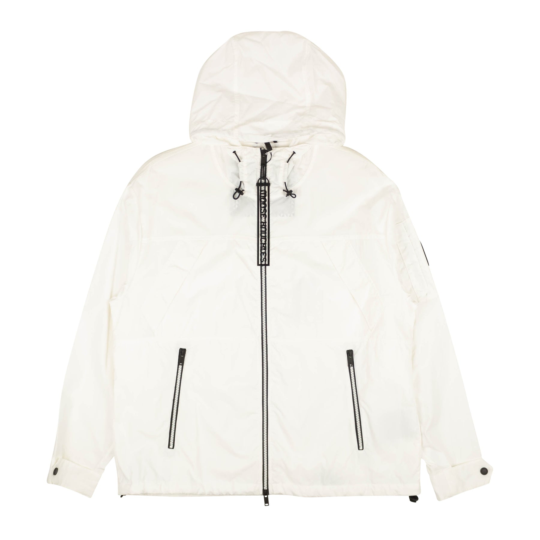Weiße Stereos Herren-Anorakjacke