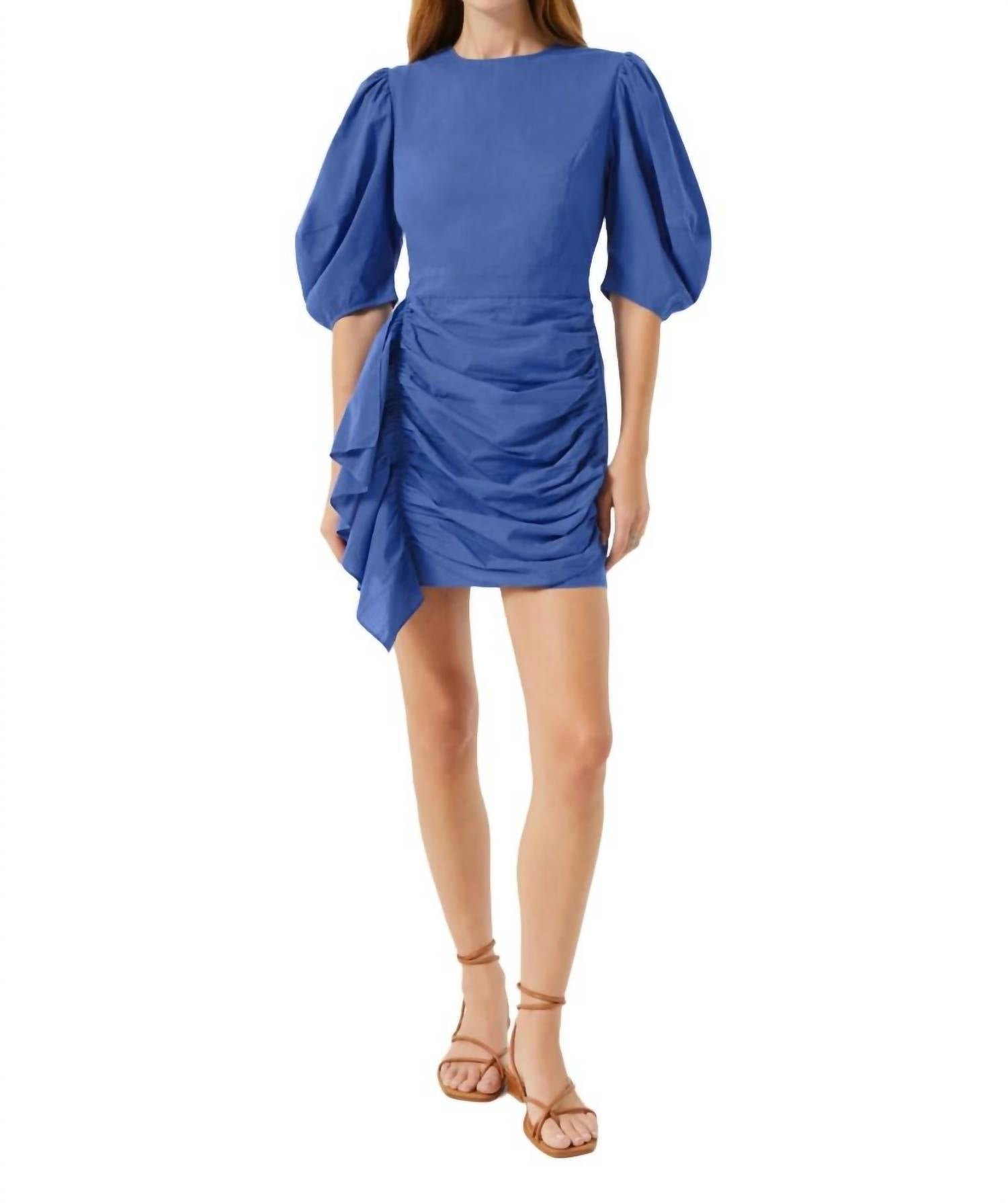 Pia Kleid in Blue Sea