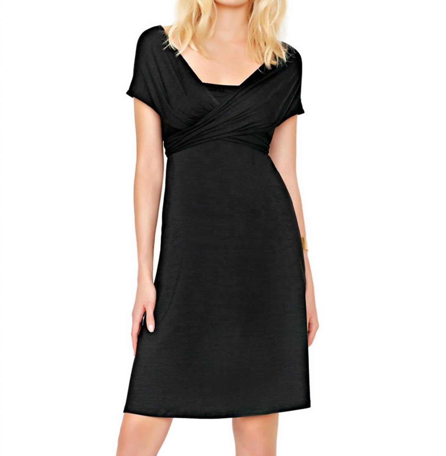 Strandkleid mit Gittermuster – Got Lattice Black