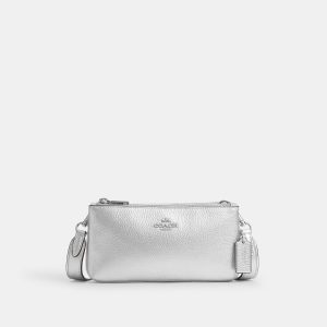 Coach Outlet Double Umhängetasche – Reißverschluss