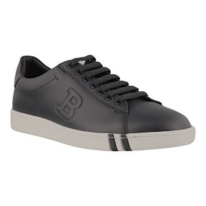Bally Asher 6205249 US 13 Sneaker – glattes Kalbsleder, Herren, Schwarz