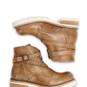 Dessa Rustic Stiefel – Knöchellänge, Hellbraun