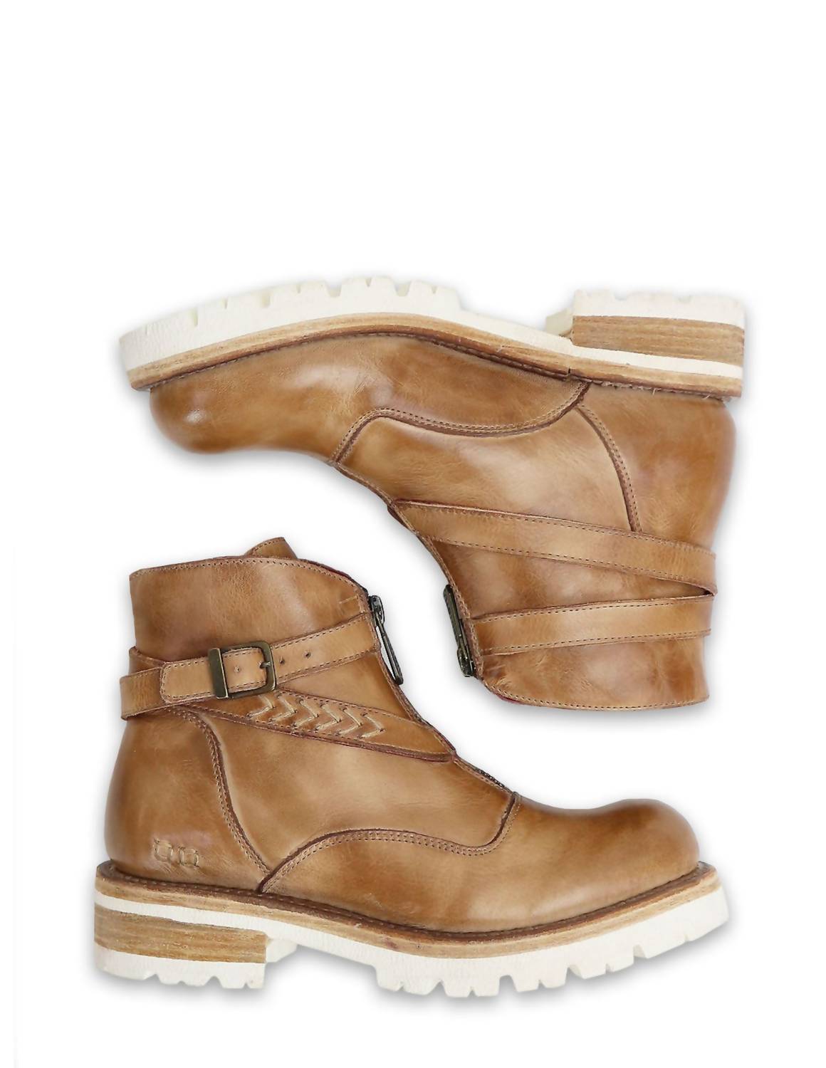 Dessa Rustic Stiefel – Knöchellänge, Hellbraun