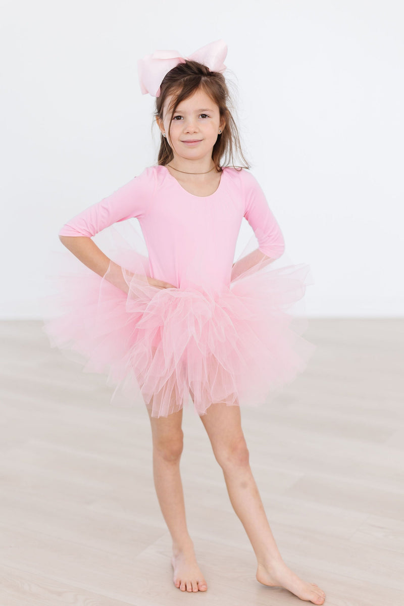 Bubblegum 3/4 Ballettbody mit Tutu – Rosa