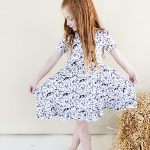 LOCALLY GROWN Dream-Kleid mit Rüschen