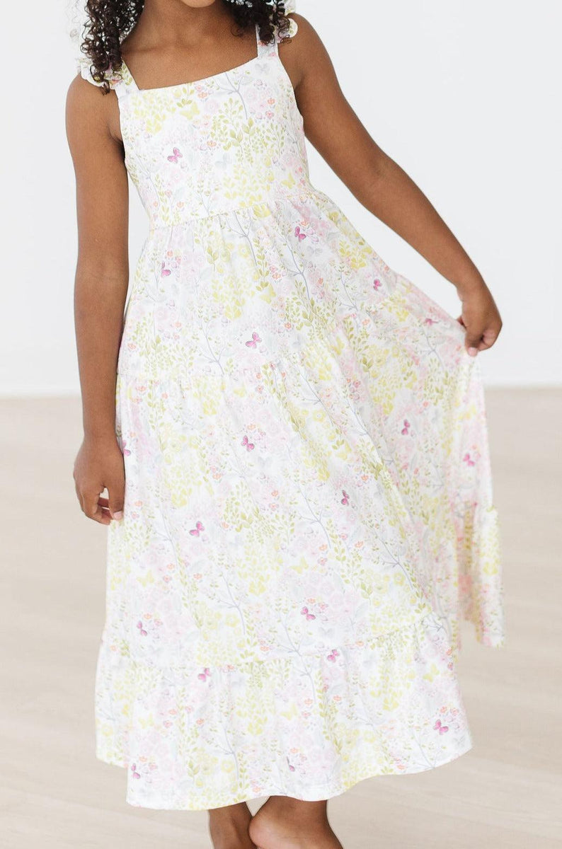 Sunny Days Maxikleid – Rüschen