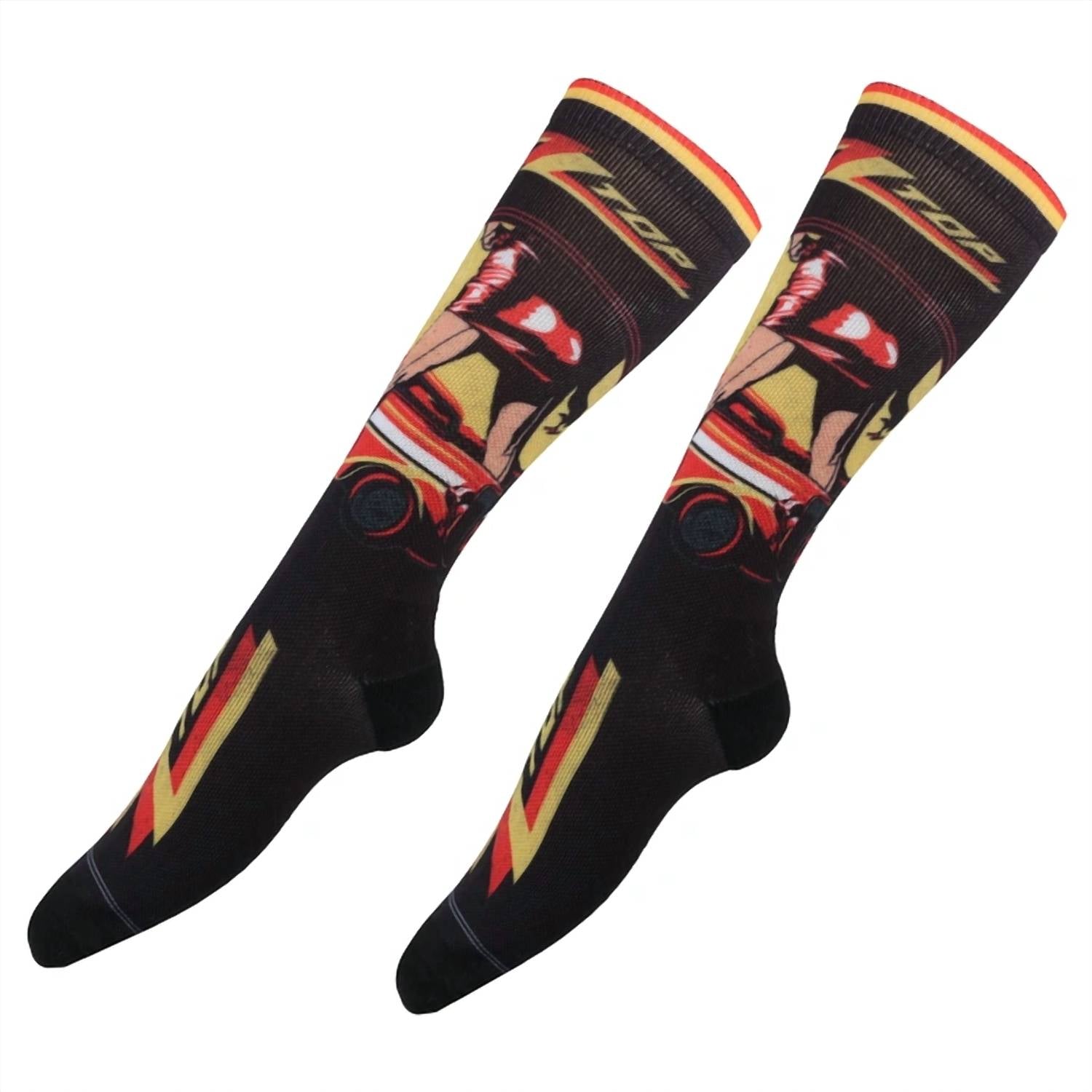 ZZ Top Legs Unisex-Socken – Schwarz