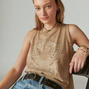 Lucky Brand Join The Revolution Tanktop – Damen
