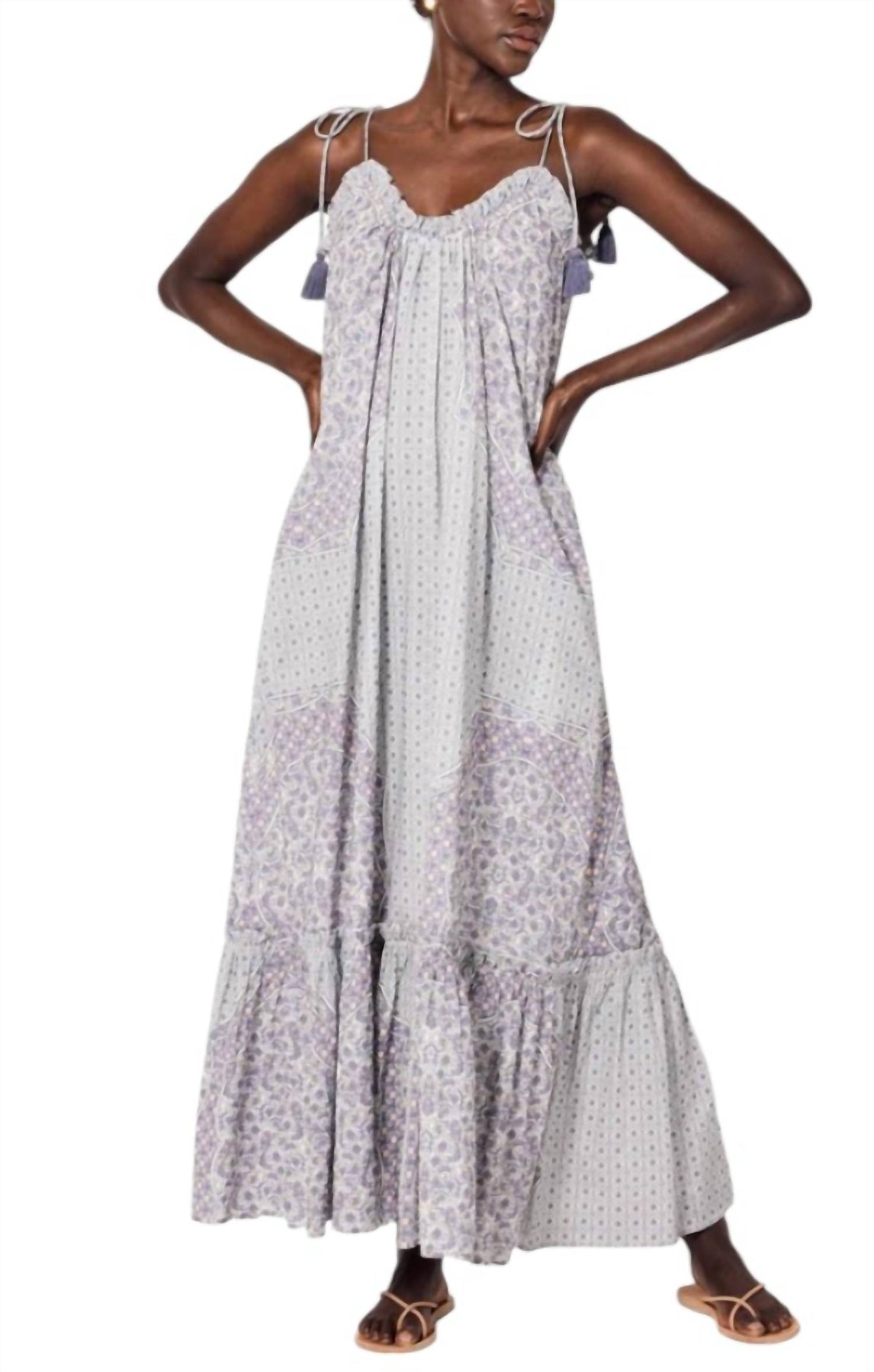Cindy knöchellanges Kleid – Cleobella
