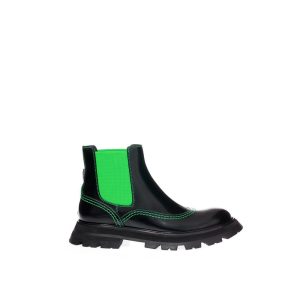Alexander McQueen Damen-Lederstiefel