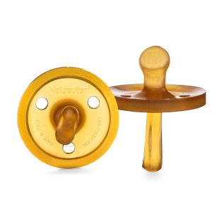 Natursutten Original kieferorthopädischer Schnuller aus Naturkautschuk