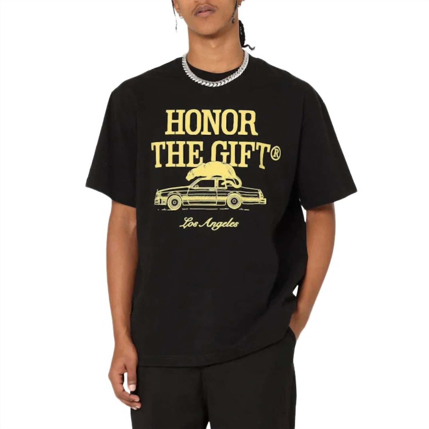 Htg 7732511408188 T-Shirt – Kurzarm, Schwarz, Gold, Pack